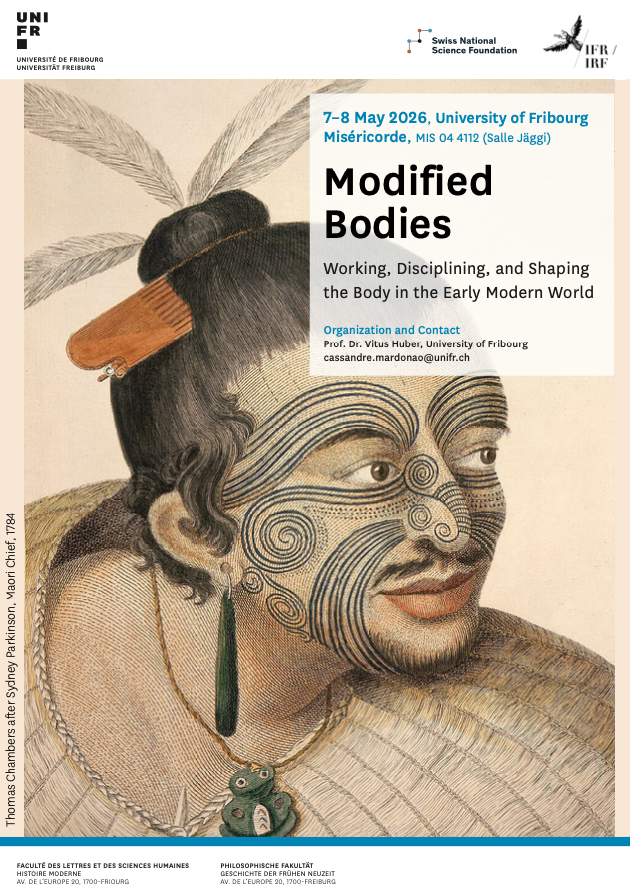 Modified Bodies: Working, Disciplining, and Shaping the Body in the Early Modern World