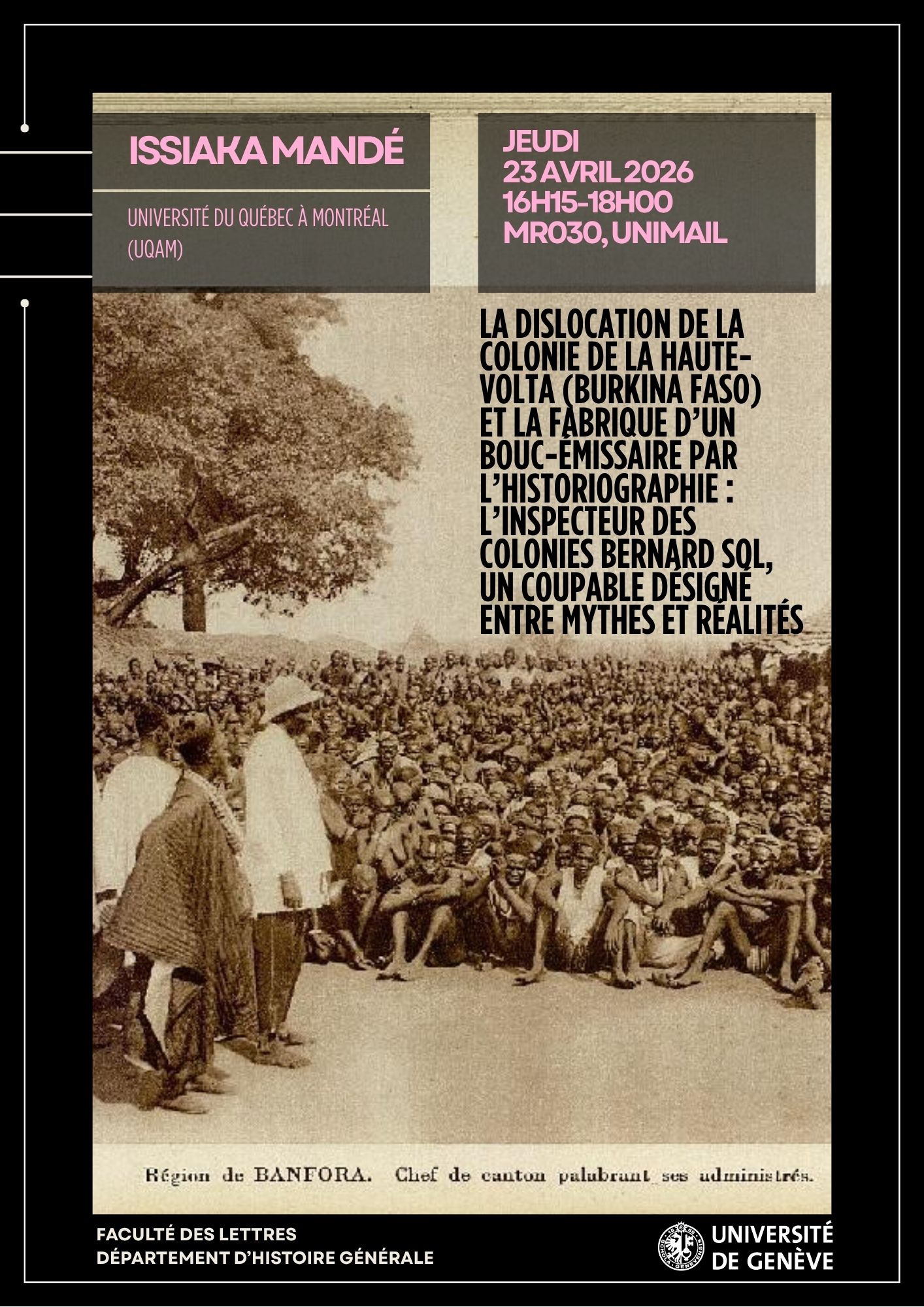 La dislocation de la colonie de la Haute-Volta (Burkina Faso) et la construction d’un bouc émissaire : le cas Bernard Sol