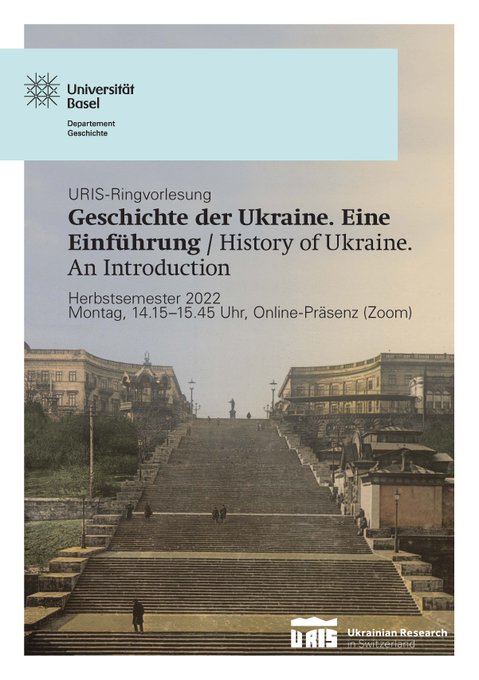 URIS Ringvorlesung HS 2022 Geschichte Der Ukraine Infoclio ch